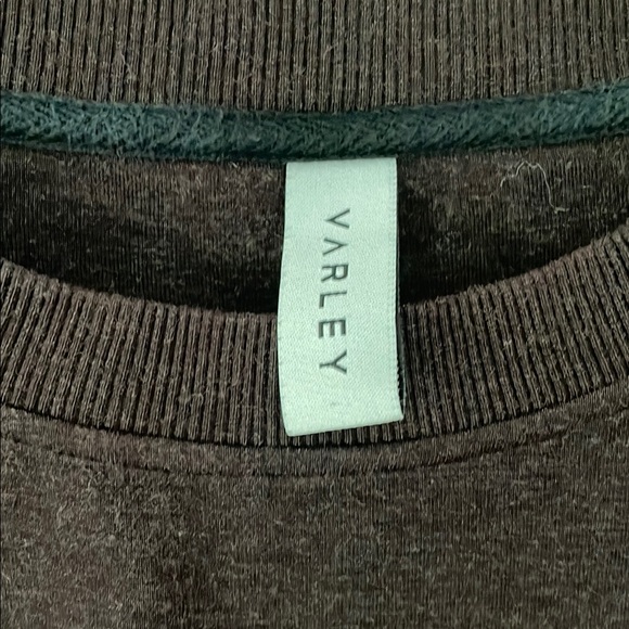 Varley Brown Crewneck Sweatshirt, Cozy Fit - Picture 2 of 6